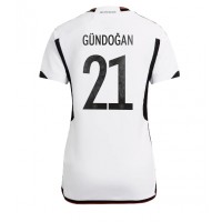 Dámy Fotbalový dres Německo Ilkay Gundogan #21 MS 2022 Domácí Krátký Rukáv